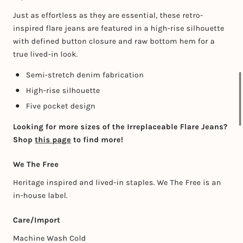 Irreplaceable Flare Jeans - Picture 6 of 8
